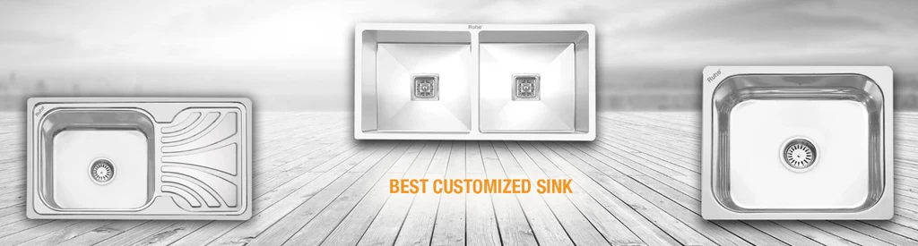 Customization Options kitchen sinks